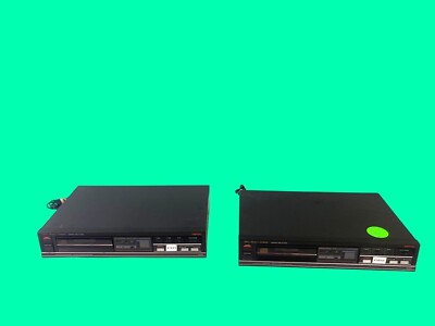 Lot of 2 Fisher AudioTechnica Vintage Compact Disc Players - Parts and/or Repair-image