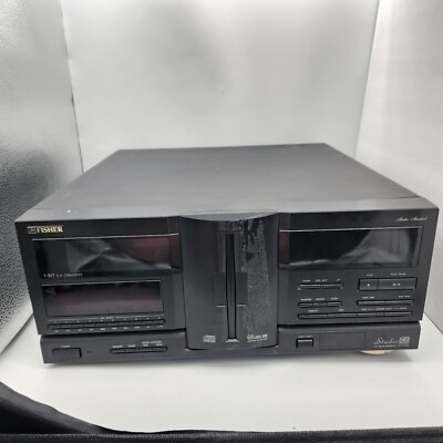 Fisher DAC-9535 Studio Standard 60 CD Disc Player Changer - FOR PARTS OR REPAIR-image