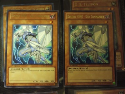 Destiny HERO - Disk Commander 1st Edition Rare RYMP x2-image