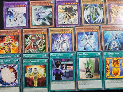 Elemental Hero Collection NM -Featuring Absolute Zero OP05-EN023  - Yugioh-image