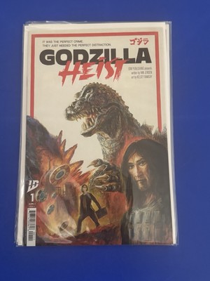 GODZILLA HEIST #1 1ST PRINT 1ST APPEARANCE MAIN Cover A IDW Comic 2025 NM+-image