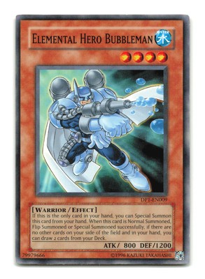 Elemental Hero Bubbleman - DP1-EN009 - YuGiOh-LP-image