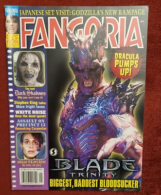 Fangoria - Issue 239 (January 2005 - Godzilla, Blade: Trinity, High Tension)-image