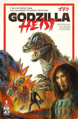 Godzilla: Heist #1 Cover A (Eggleton)-image