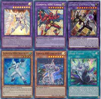 Yu-Gi-Oh! Complete Neo-Spacian Deck - Elemental Hero S *Tournament Rdy* + Bonus!-image