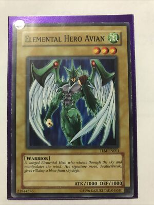 Yu-Gi-Oh Elemental Hero Avian TLM-EN001! Common!-image