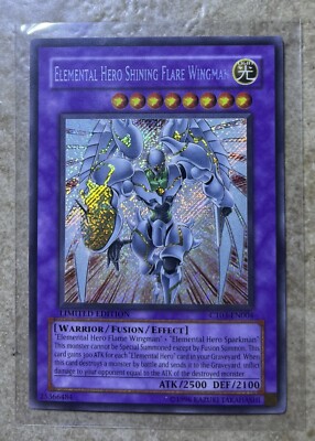 Yu-Gi-Oh! TCG Elemental Hero Shining Flare Wingman CT03-EN004 LP-NM-image