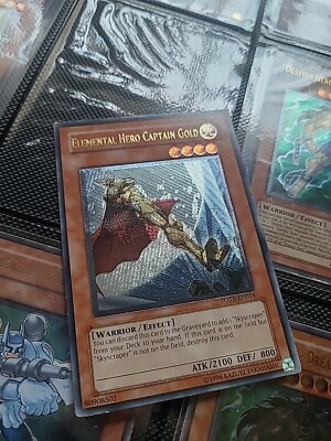 Elemental Hero Captain Gold FOTB-EN014 Ultimate Rare Yu-Gi-Oh TCG-image