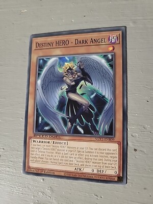 Destiny HERO - Dark Angel SGX1-ENB09 N/ Mint 1st YUGIOH Card-image