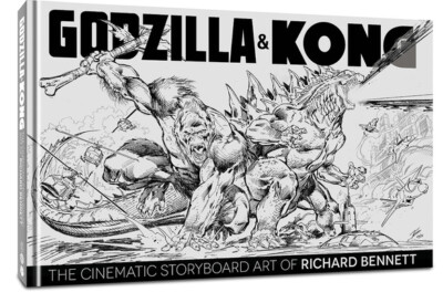 GODZILLA & KONG: THE CINEMATIC STORYBOARD ART OF RICHARD BENNETT-image