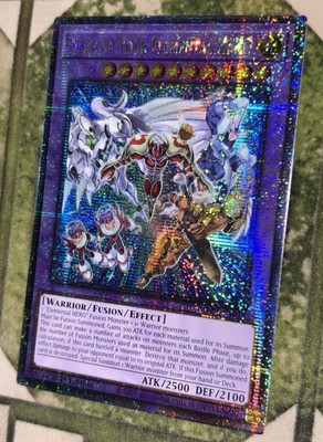 YuGiOh WAKE UP YOUR ELEMENTAL HERO Quarter Century Secret Rare MP24-EN018-image