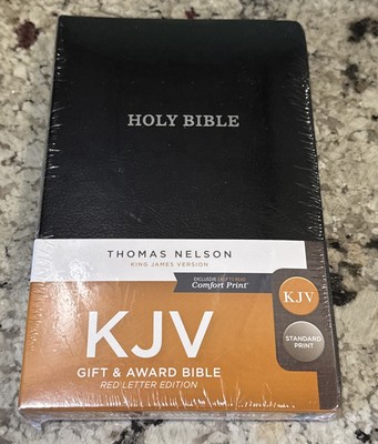 KJV Gift and Award Bible Red Letter Edition Maps Dictionary  by Thomas Nelson-image