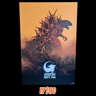 Pascal Blanche Godzilla Minus One Orange Variant 24
