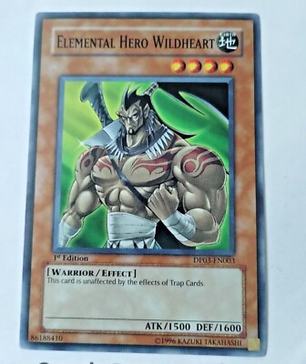 Yu-Gi-Oh! TCG Elemental Hero Wildheart Duelist Pack 3: Jaden Yuki 2 DP03-EN003 …-image