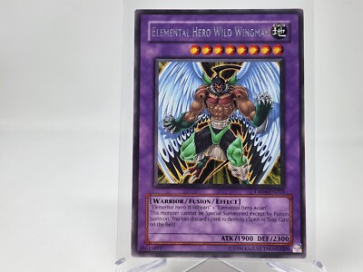 YuGiOh Elemental Hero Wild Wingman DR04-EN215 Dark Revelation Rare NM-image