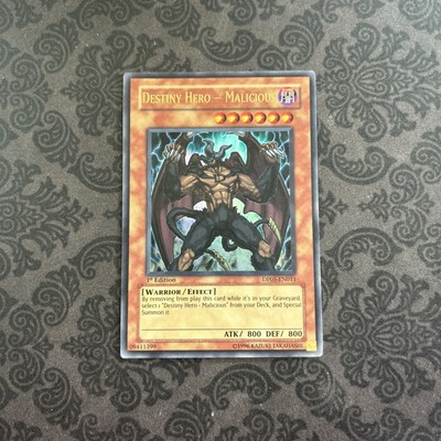 Destiny Hero - Malicious - DP05-EN011 - Ultra Rare - 1st Edition YuGiOh!-image