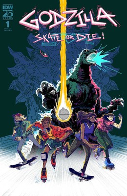 Godzilla: Skate Or Die #1 Cover A (Joyce)-image