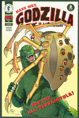 Vintage 1995 Dark Horse Comics Godzilla #5 VF  Art Adams Cover Art-image