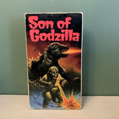 Son Of Godzilla 1967 Video Treasures VHS Tape 1989-image