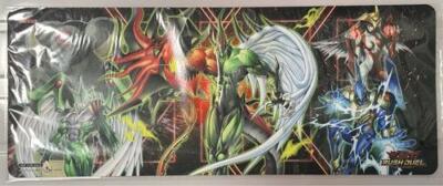Yugioh Rush Duel E HERO Official Playmat Yu-Gi-Oh Day Random Prize 2024-image