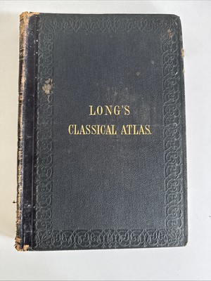 Long's Classical Atlas An Atlas of Classical Geography 1856 William Hughes Maps-image