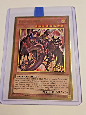 DESTINY HERO - PLASMA MGED-EN007 1st Edition Gold Rare-image