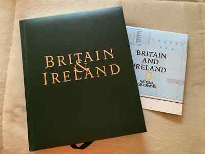 National Geographic Britain & Ireland by Robin Currie with Silver Sprayed Edges-image