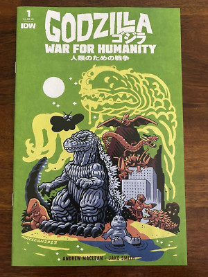 Godzilla: War for Humanity #1 Cover A DW Comics 2023-image