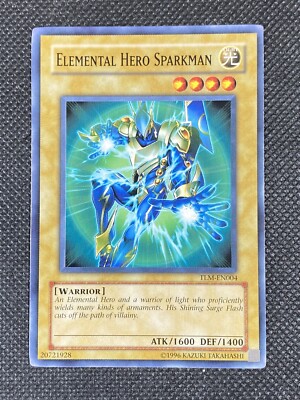 YuGiOh! - Elemental Hero Sparkman TLM-EN004 Common Unlimited Edition LP-image