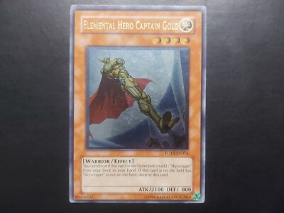 Yugioh - Elemental Hero Captain Gold FOTB-EN014 Ultimate Rare-image