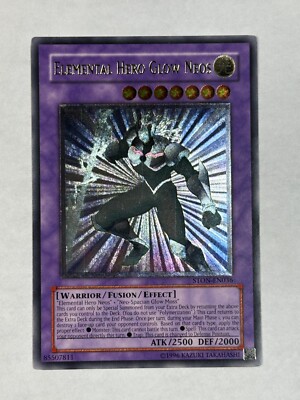 YUGIOH Elemental Hero Glow Neos STON-EN036 Ultimate Samurai Assault NM-image