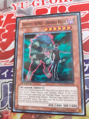 Destiny HERO Double Dude LCGX en126 English Commune-image