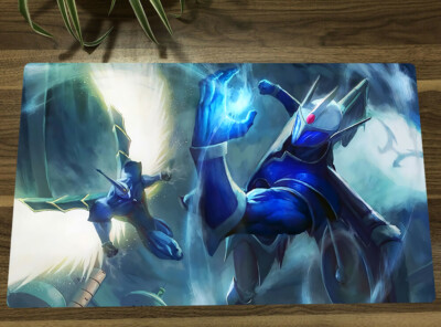 YGO Elemental HERO Neos Playmat CCG TCG Trading Card Game Mat Free Bag-image