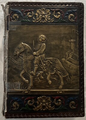 Wonders of Italy by Joseph Fattorusso (1952) - Leather Binding w/ Map ***RARE***-image