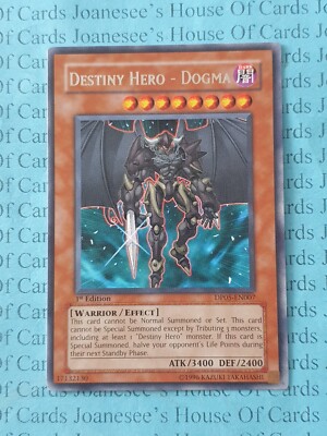 DP05-EN007 Destiny HERO - Dogma Silver Rare Yu-Gi-Oh Card 1st Edition-image
