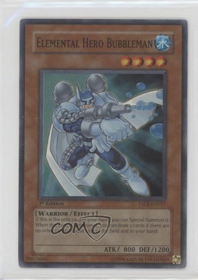 Elemental HERO Bubbleman 1st Ed. YuGiOh Jaden Yuki Starter Deck #YSDJ-EN017 0yj1-image