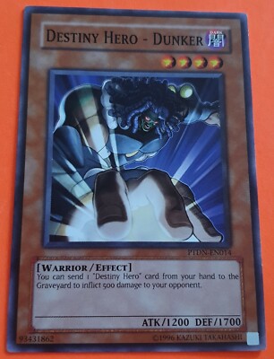 Destiny Hero-Dunker - Common - Phantom Darkness - YGO-image