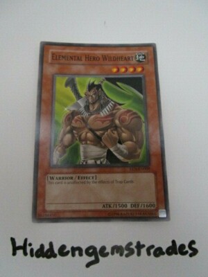 Yugioh! Elemental Hero Wildheart EEN-EN008 Common Unlimited Near Mint!!-image