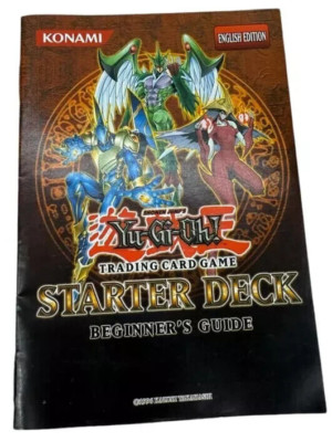 1996 Yu-Gi-Oh! TCG Elemental Hero Starter Deck Beginner's Guide + Paper Playmat-image