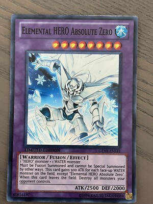 Yu-Gi-Oh! TCG Elemental HERO Absolute Zero Generation Force: Special Edition LP+-image