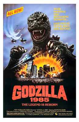 The Return of Godzilla Film By Koji Hashimoto 1984 Movie Poster-image