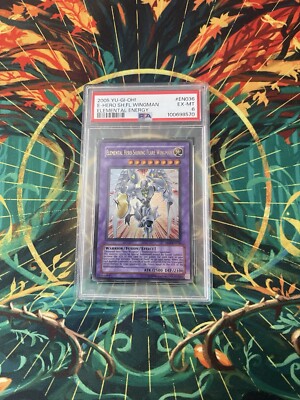 Yu Gi Oh! Elemental Hero Shining Flare Wingman EEN-EN036 Ultra Rare PSA 6-image
