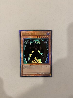 Yugioh Destiny HERO - Malicious RA03-EN001 Ultimate Rare 1st Ed NM-image