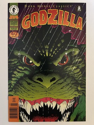 Godzilla King Of Monsters #1 Art Adams Newsstand Dark Horse Classics 1998 NM+-image