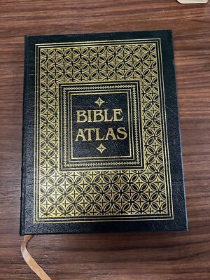 1998 Easton Press Bible Atlas,Thomas V. Brisco -image