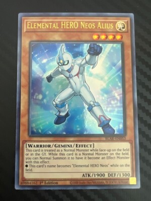 Yugioh Elemental HERO Neos Alius BLAR-EN053 Ultra Rare 1st Ed NM-image