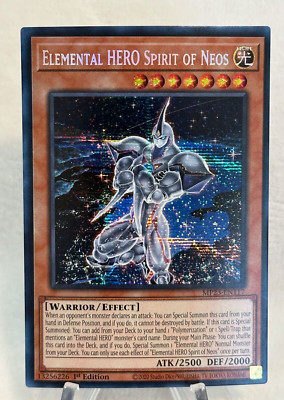 Yugioh Elemental HERO Spirit Of Neos MP23-EN117 Secret Rare 1st Ed-image