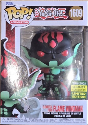 Funko Pop! Vinyl: #1609 Yu-Gi-Oh! Elemental Hero Flame Wingman 2024 Summer Con-image