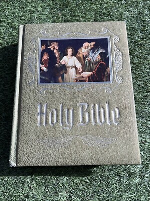 Holy Bible Heirloom Master Reference Edition King James Version Red Letter 1964-image