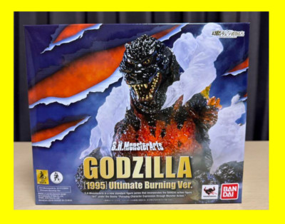 【Authentic】Bandai SH Monster Arts Godzilla 1995 Ultimate Burning Ver. New F/S-image